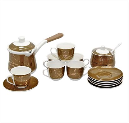 Picture of La Table Fine Coffee Set 423/ 9 Pieces Beige