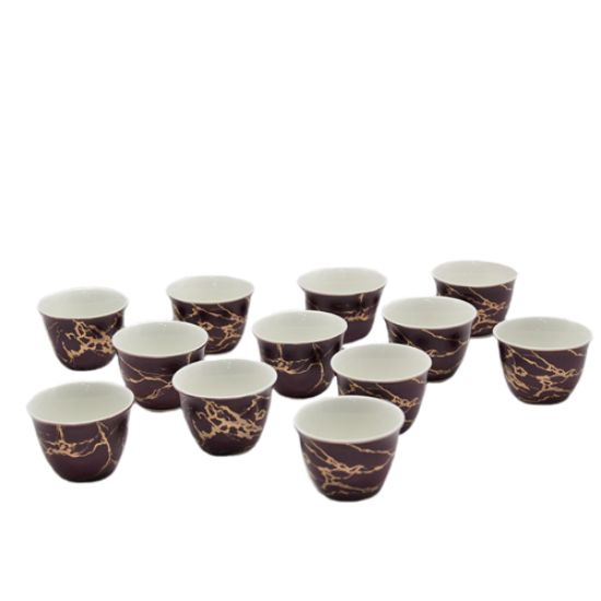 Picture of La Table Fine Cawa Cups 625/ 12 Pieces Purple