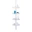 Picture of Primanova Plastic Bathroom Corner Stand N01/ 01 White