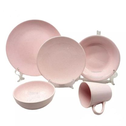 Picture of Granul Dinner Pink Set 6148805/ 30 Pieces