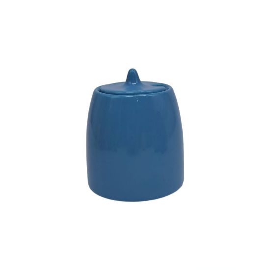 Picture of Porcelain Sugar pot 0080 Blue