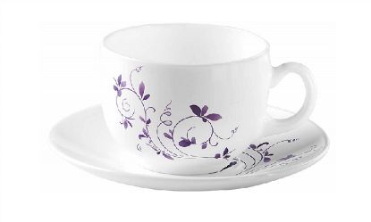 Picture of LaOpala Tea cups Dazzle Purple Set of 6 Pieces