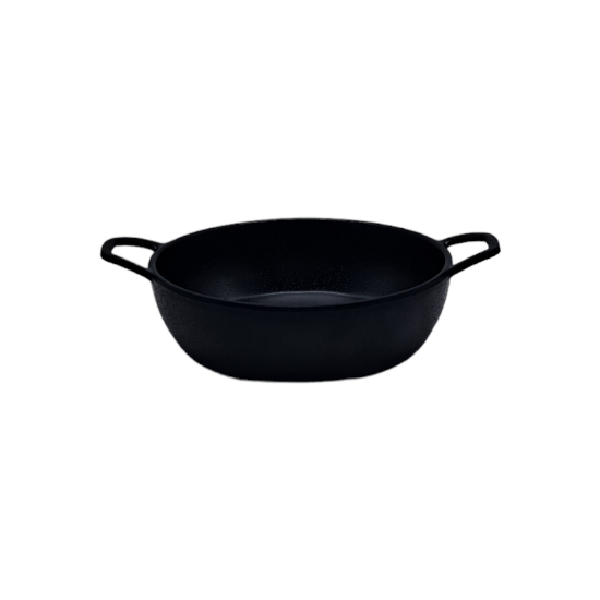 Picture of Melamine Round Cassrole 7018/ 7.36" Black