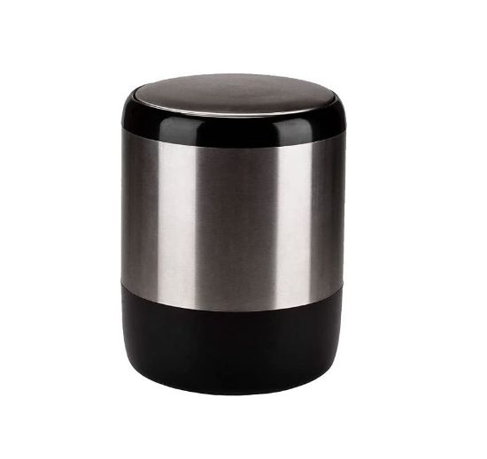 Picture of Primanova Black Waste Bin E06/06
