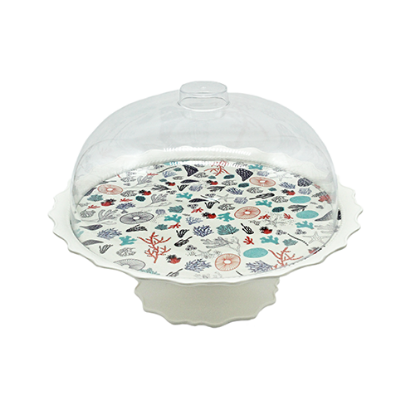 Picture of Melamine Round Cake Platter 2850