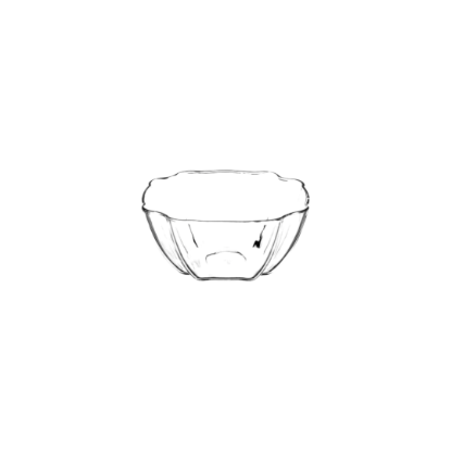 Picture of Borcam Square Glass Bowl 59704