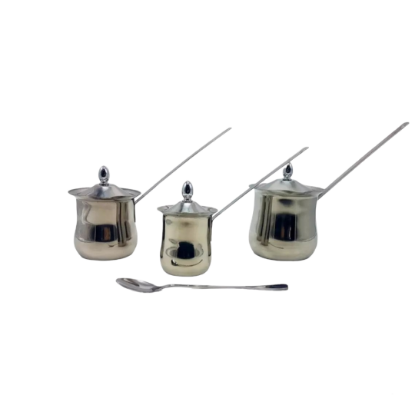 Picture of Galaxia Coffee Set Pot with Spoon 7709/3
