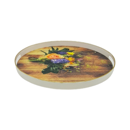 Picture of Glass Oval Tray 206