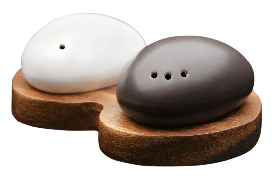 Picture of Salt & Pepper Egg Shaker ACA 2EGS