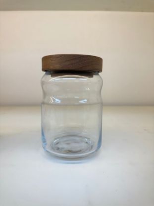 Picture of Medium Handy Glass Canister with lid 