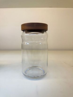 Picture of Large Handy Glass Canister with lid 