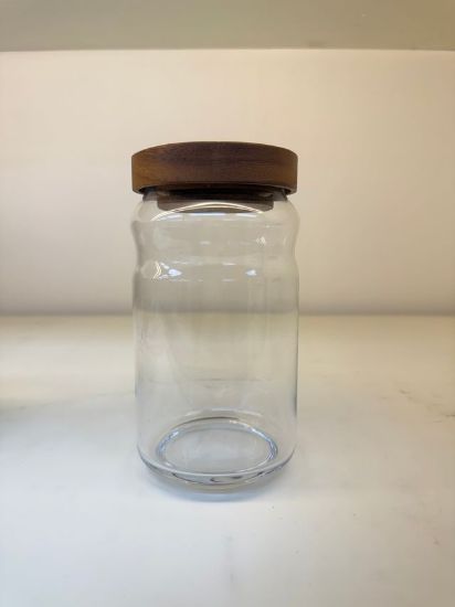 Picture of Large Handy Glass Canister with lid 