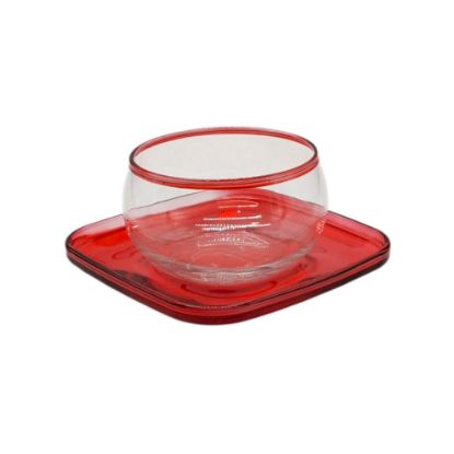 Picture of LAV Cup + saucer cleos1 Red