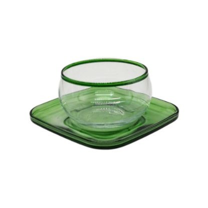Picture of LAV Cup + saucer cleos1 Green