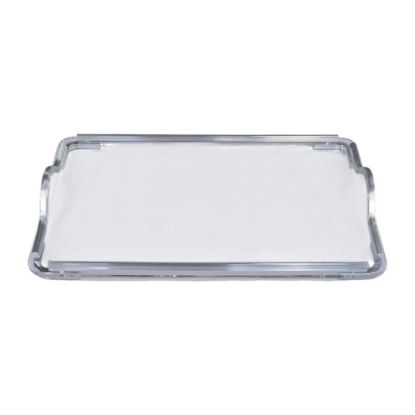 Picture of Schnieder  Tray 1510  S.S.+PLEXI GLASS/ 42.5 x 27.6 cm