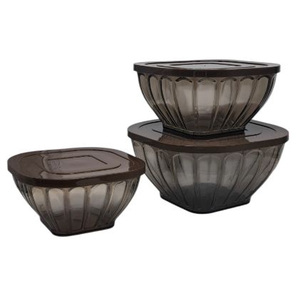 Picture of Food Container Plexi 45014/3pcs 1+1.5+3L.