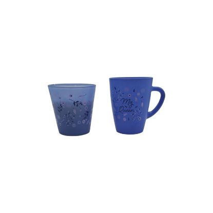 Picture of Glass Candle Peonylone RUBYS1       