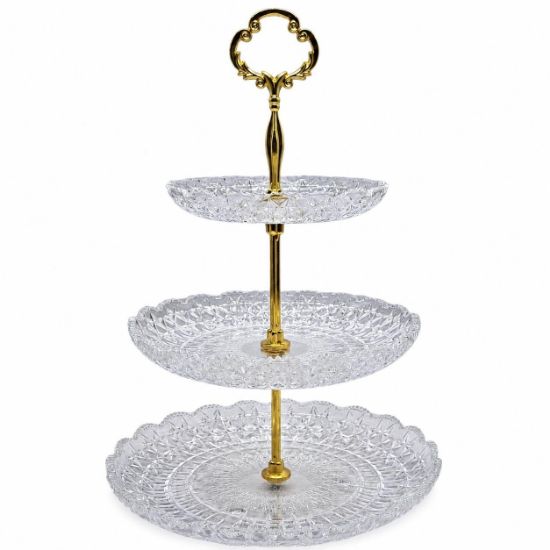 Picture of SERVING STAND CRYSTAL 